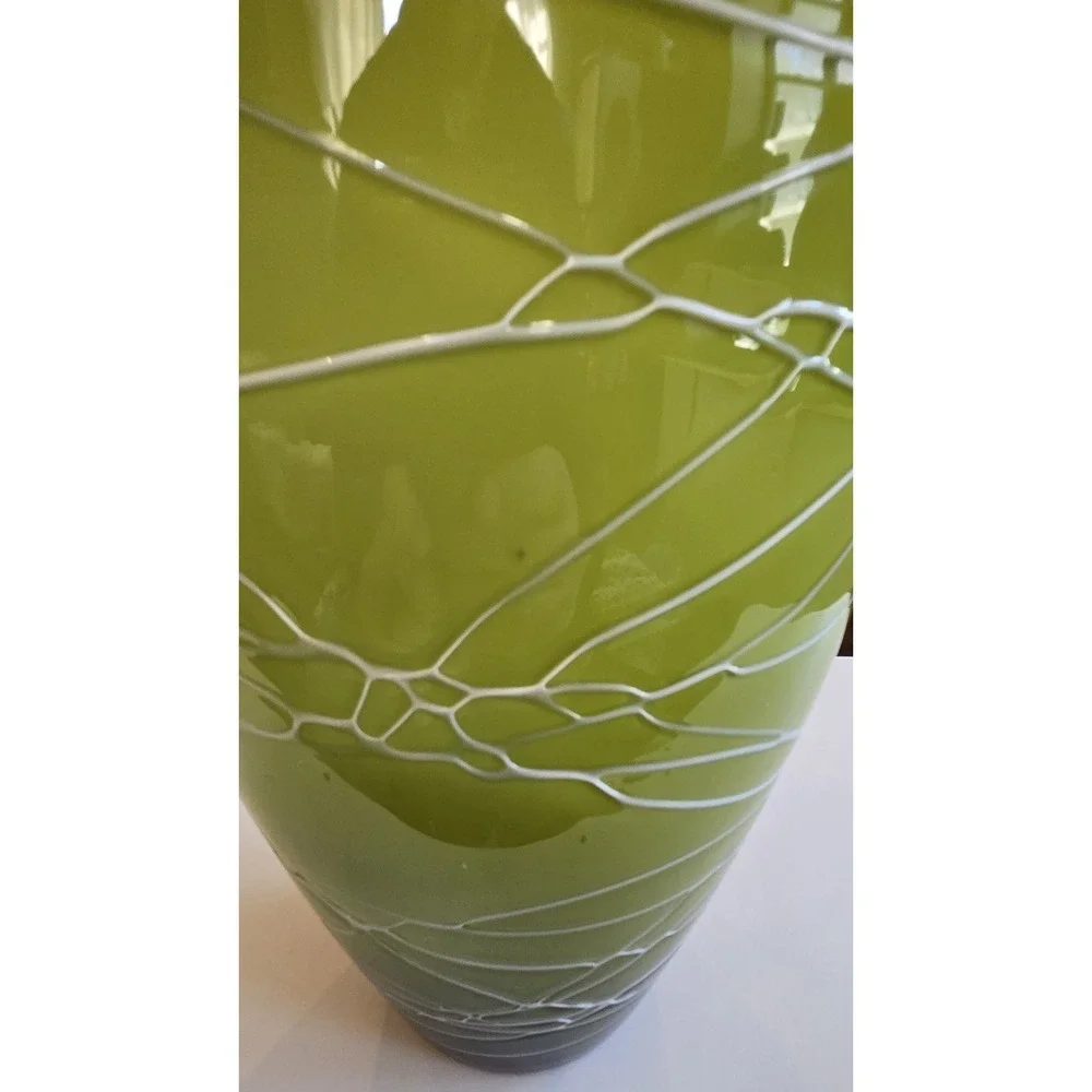 Vintage Murano Style Art Glass Vase 16